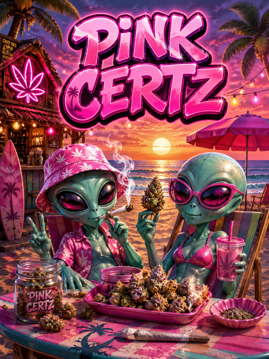 Pink Certz | $55 | Hybrid