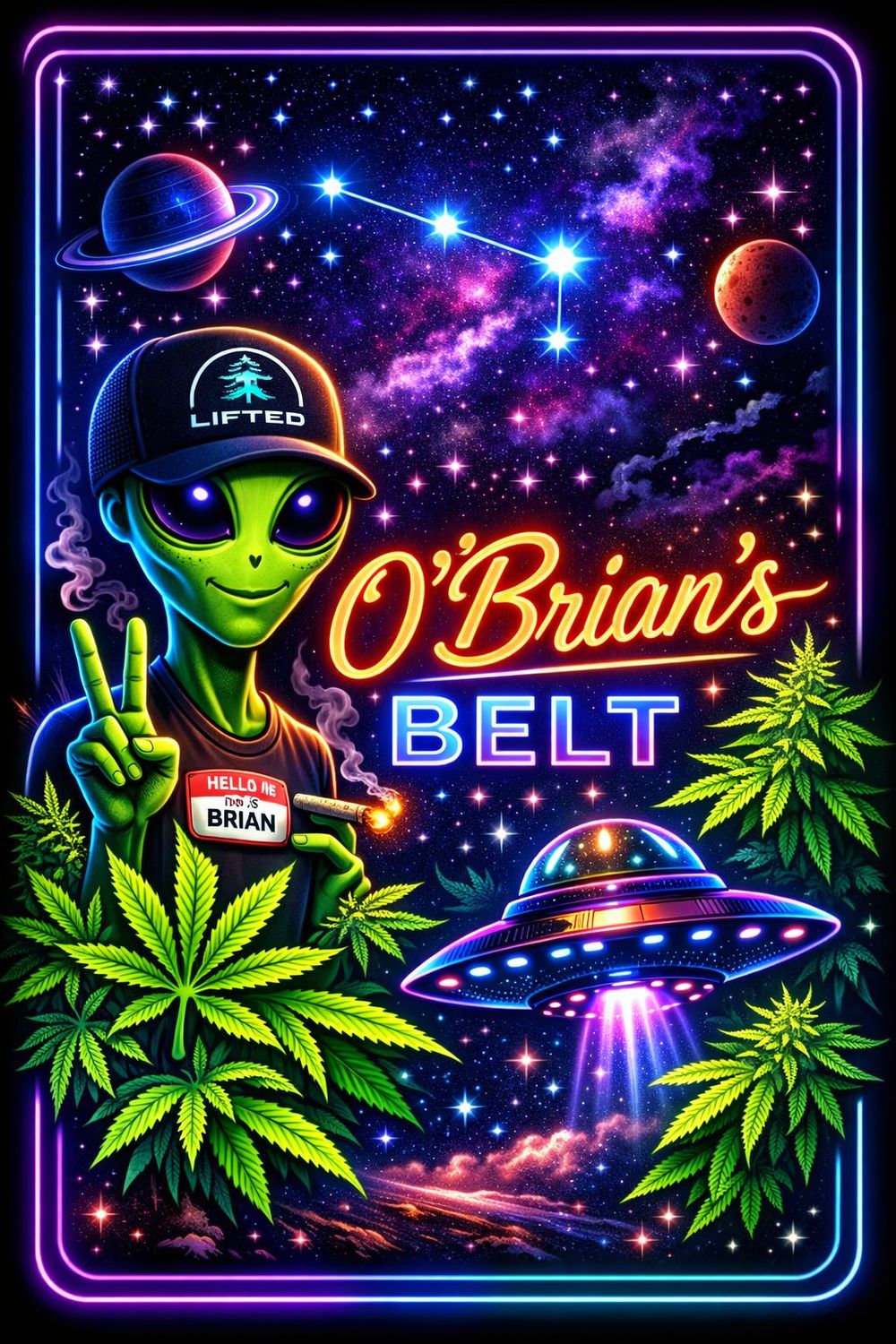 O'Brians Belt | Silver | Hybrid