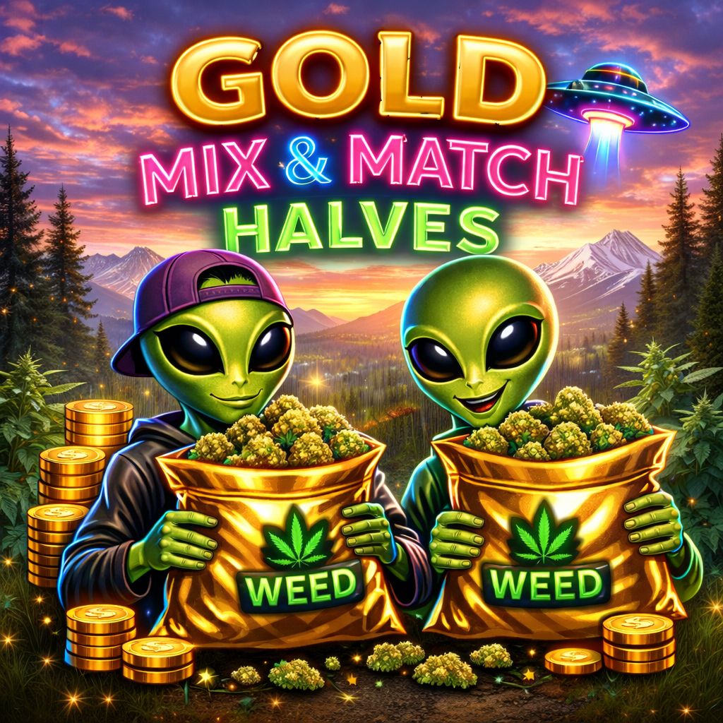 Gold Mix and Match Halves