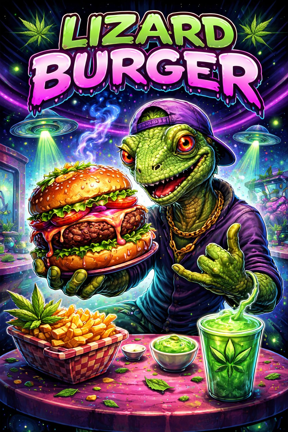 Lizard Burger | Diamond | Hybrid