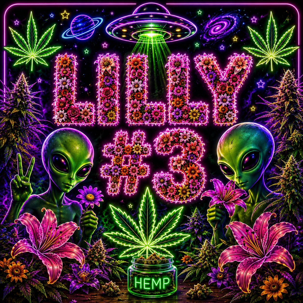 Lilly #3 | $55 Oz | Sativa/Hybrid