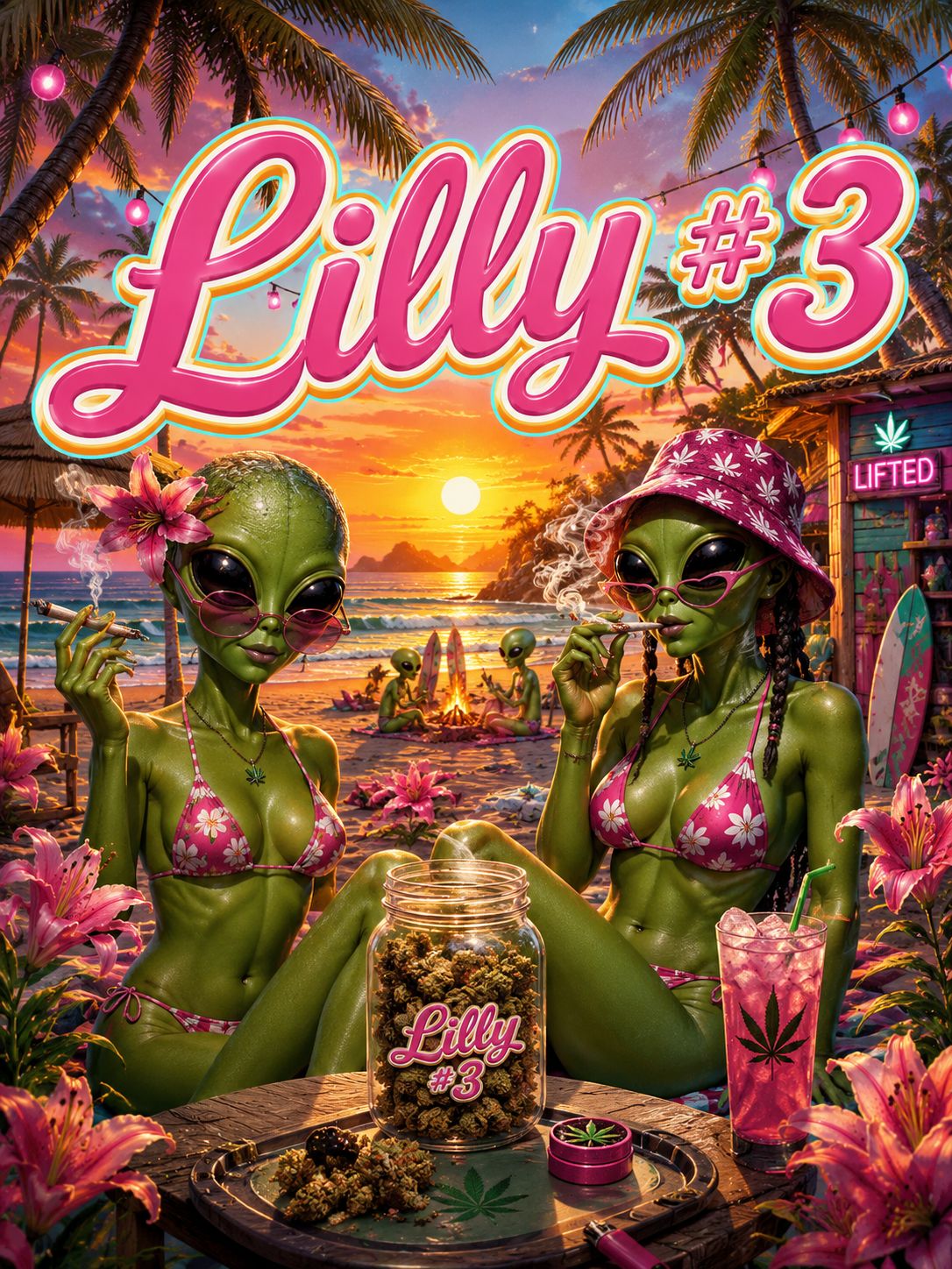 Lilly #3 | $55 Oz | Sativa/Hybrid