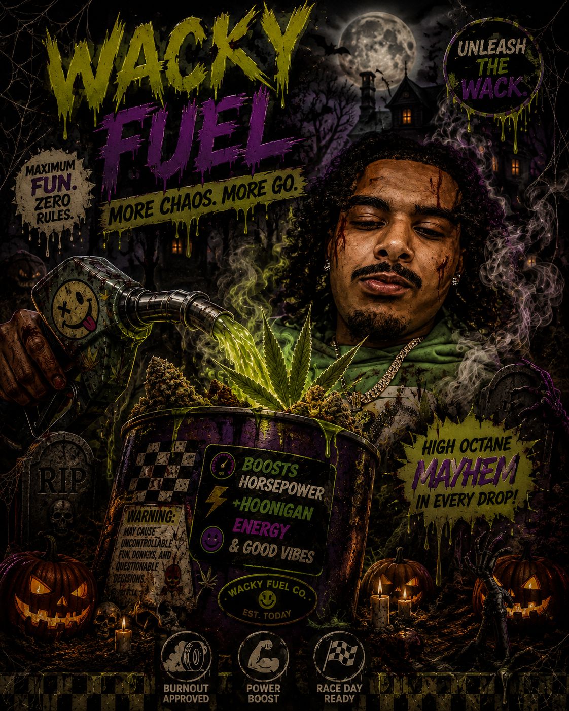 Wacky's Fuel | Silver | Hybrid