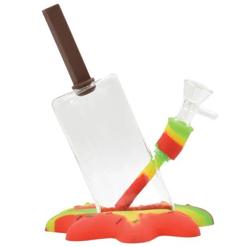 7" Dropped Popsicle Water Pipe