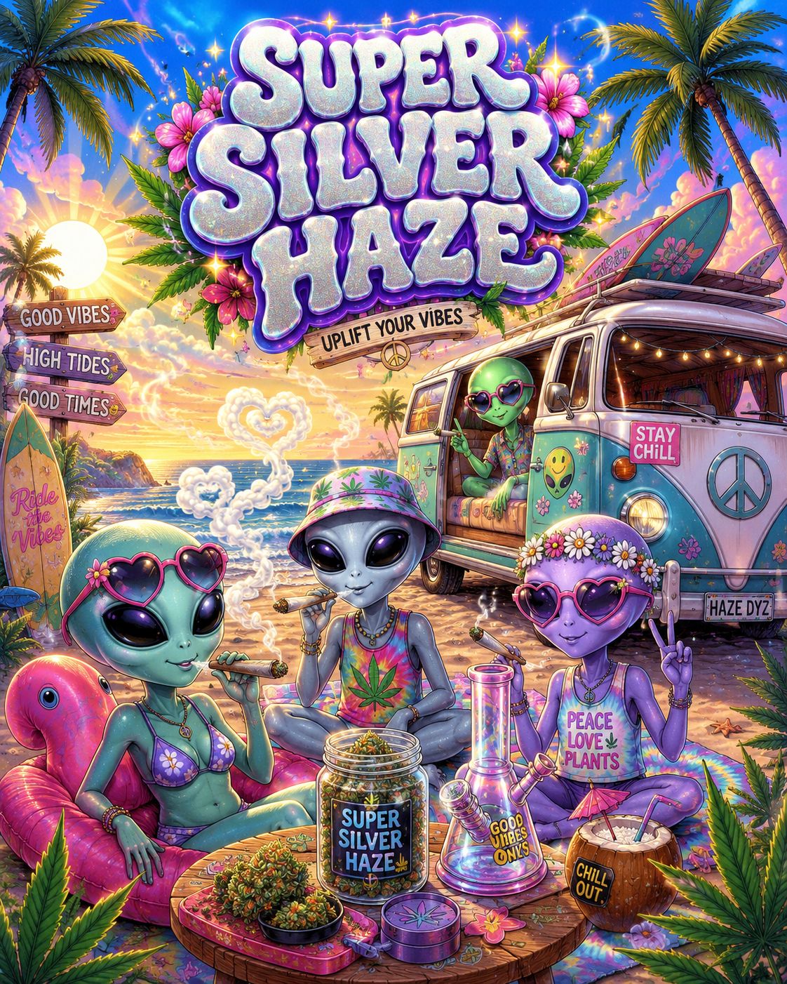Super Silver Haze | Sativa | Gold