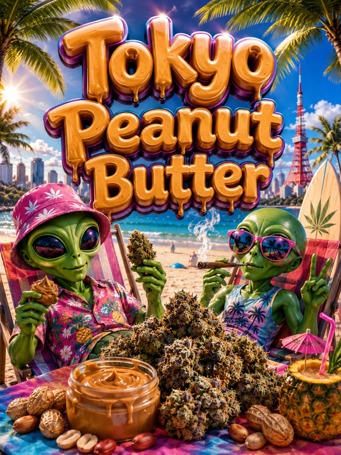 Tokyo Peanut Butter | Diamond | Indica/Hybrid