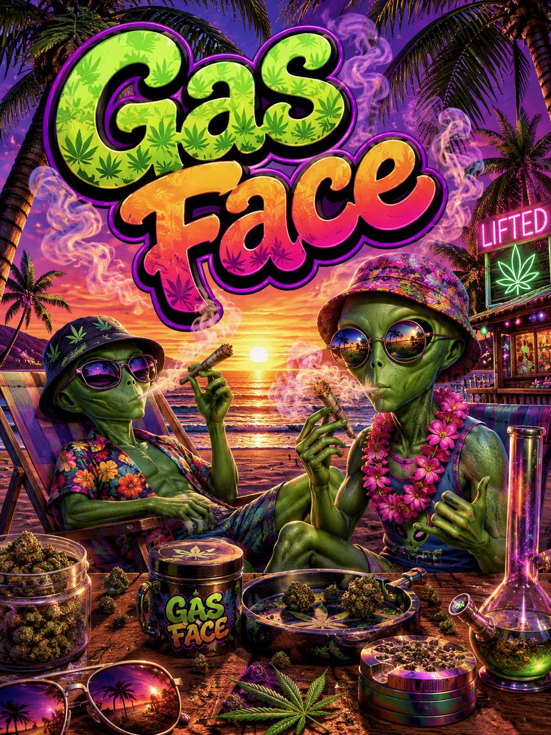 Gas Face | $55 Oz | Indica/Hybrid |