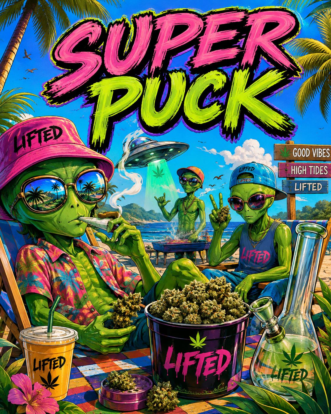 Super Puck | $55 | Indica/Hybrid