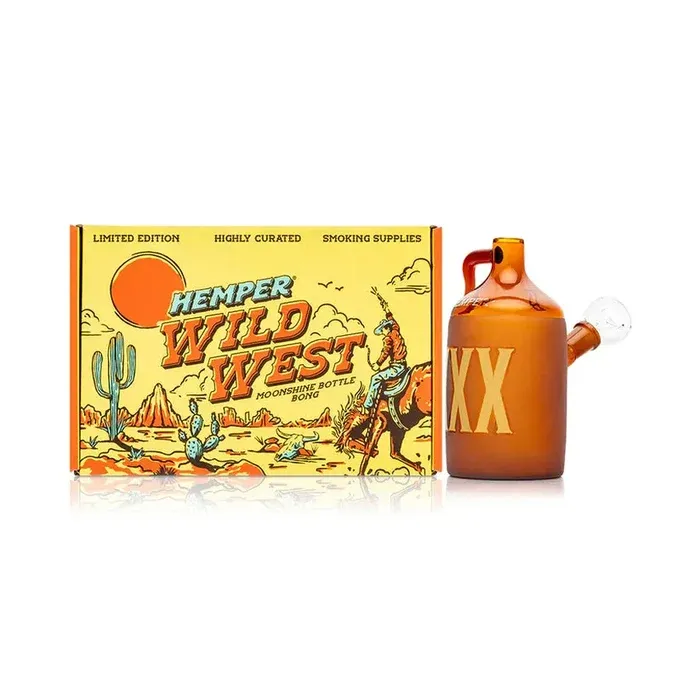 5.7” Hemper Wild West Moonshine Bong