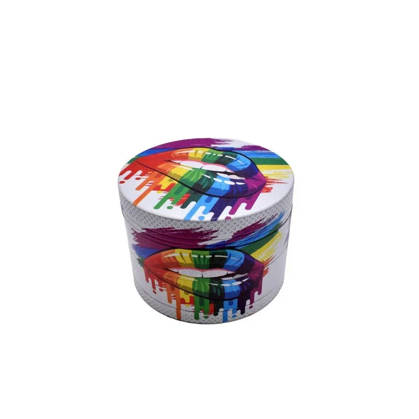 63mm Grinder Rainbow Hot Lips 4 Part