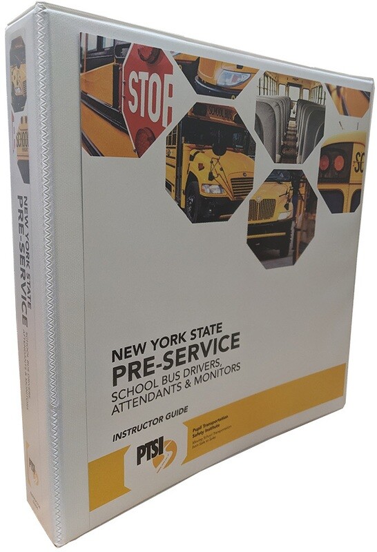 NYS PRE-SERVICE for Drivers, Monitors &amp; Attendants Instructor Guide