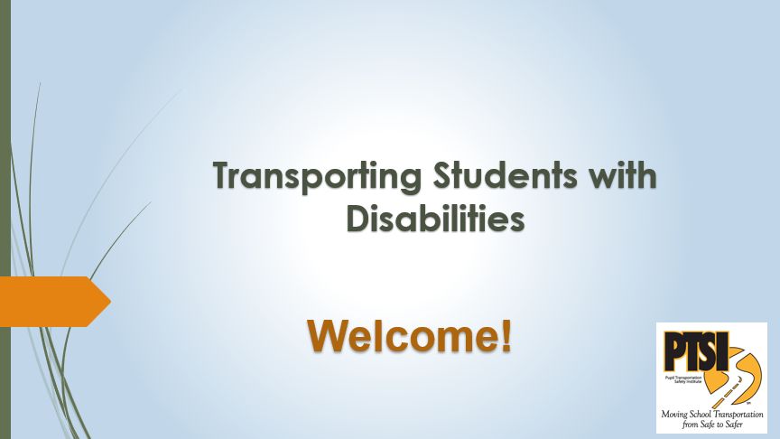 Transporting Students with Disabilities Online Course