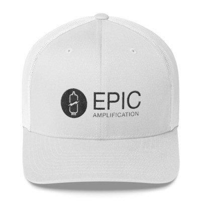 Epic Trucker Cap - Ghost White