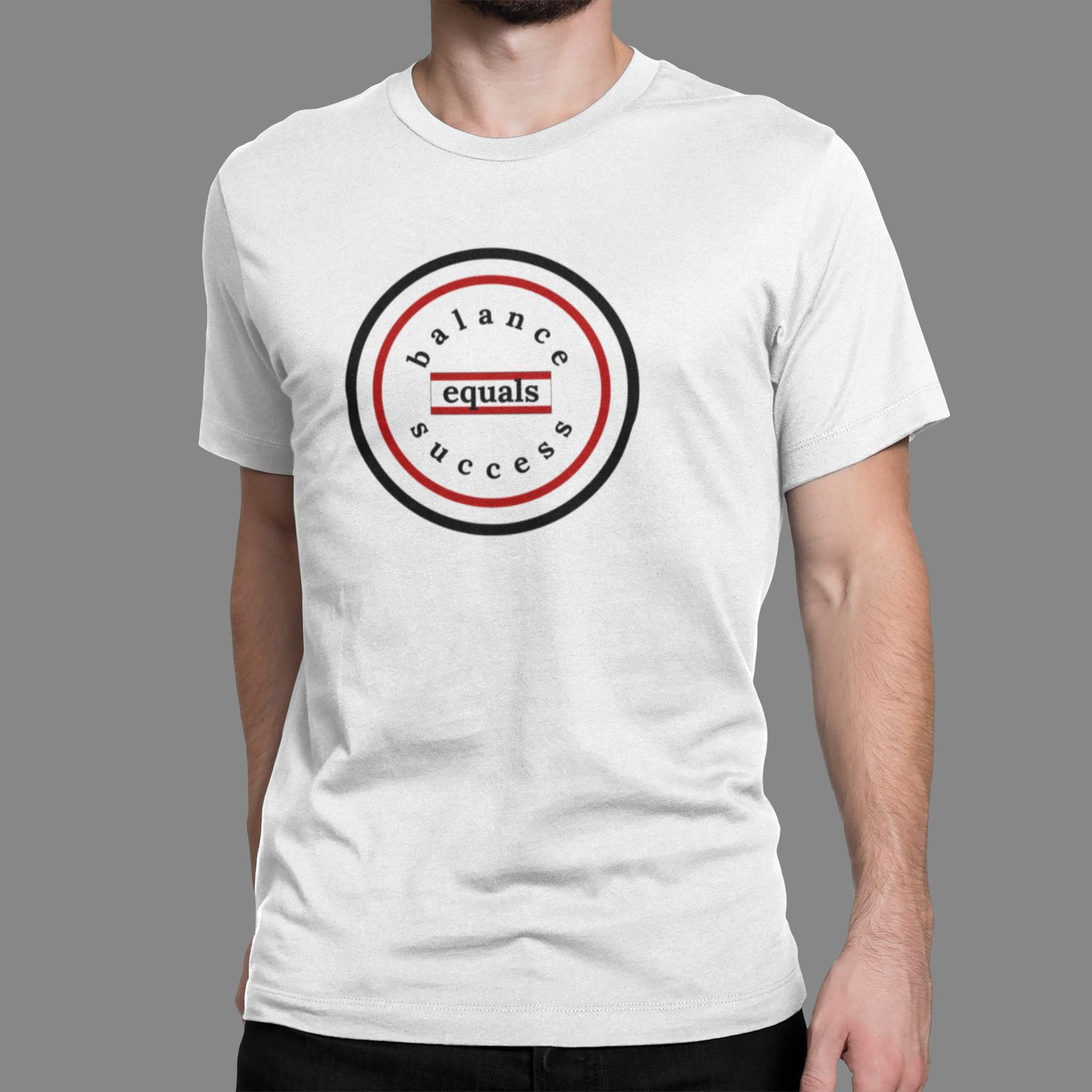 BES Official Varsity Edition White | Red &amp; Black T-Shirt