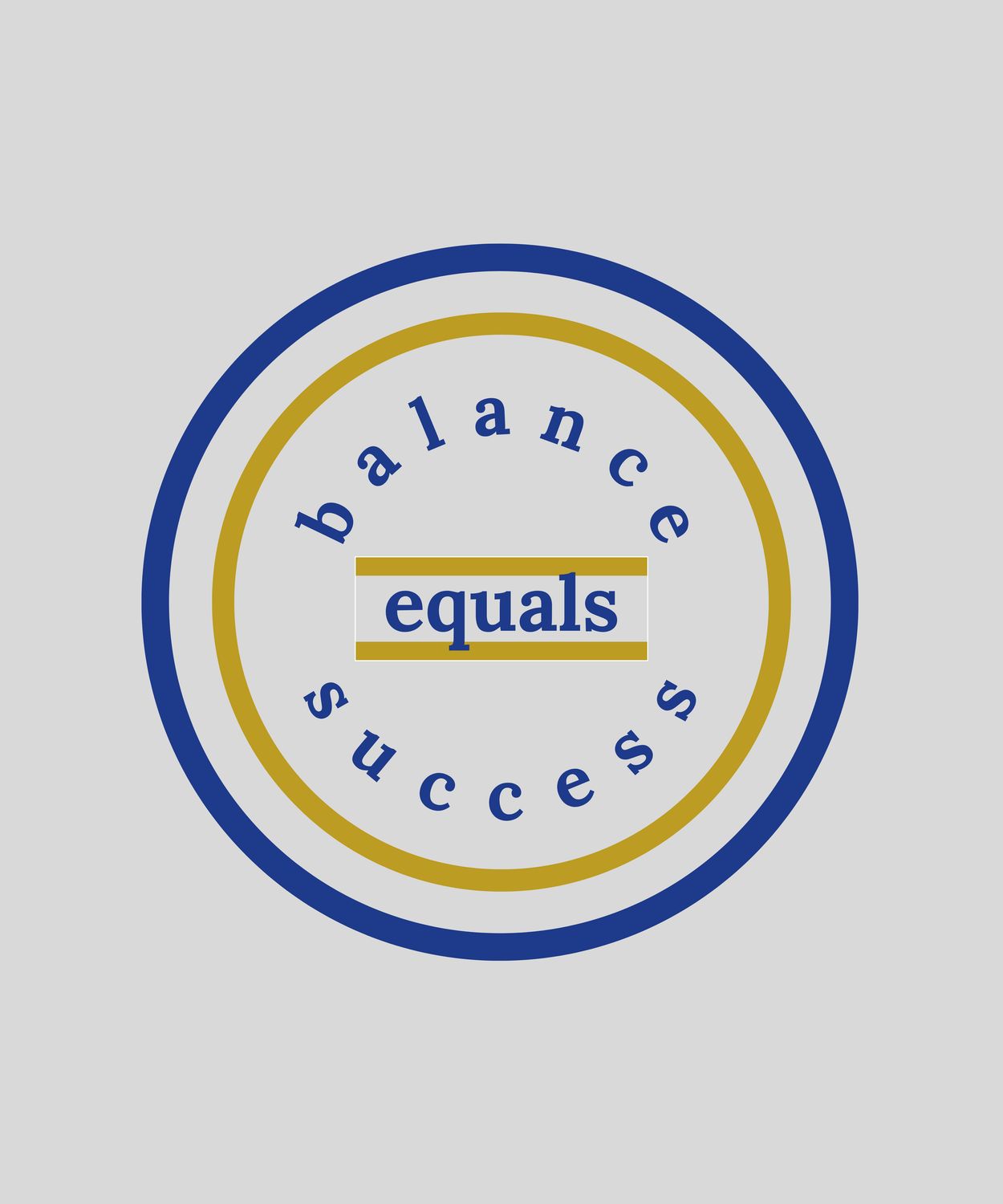 BES Official Varsity Edition Grey | Navy &amp; Gold T-Shirt