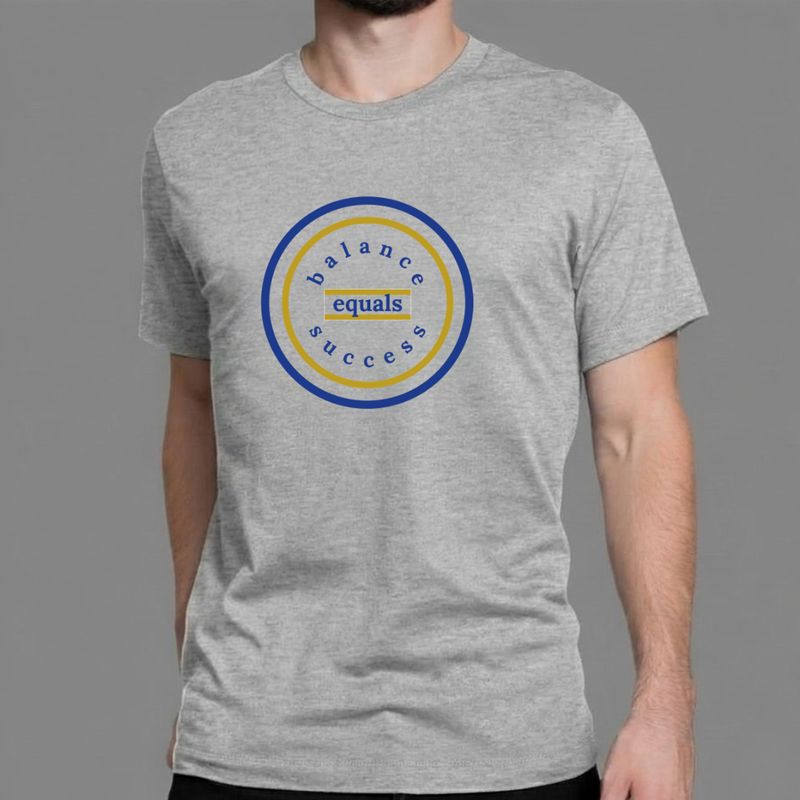 BES Official Varsity Edition Grey | Navy &amp; Gold T-Shirt