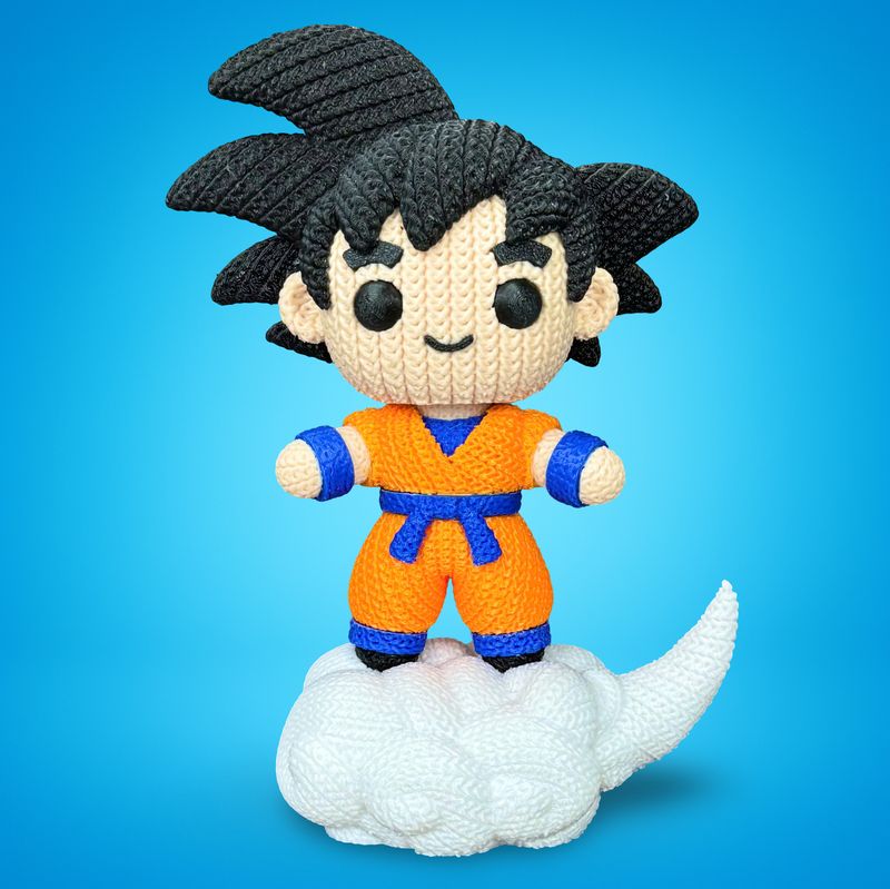 🐉Nimbus Rider – Knitted-Style Hero