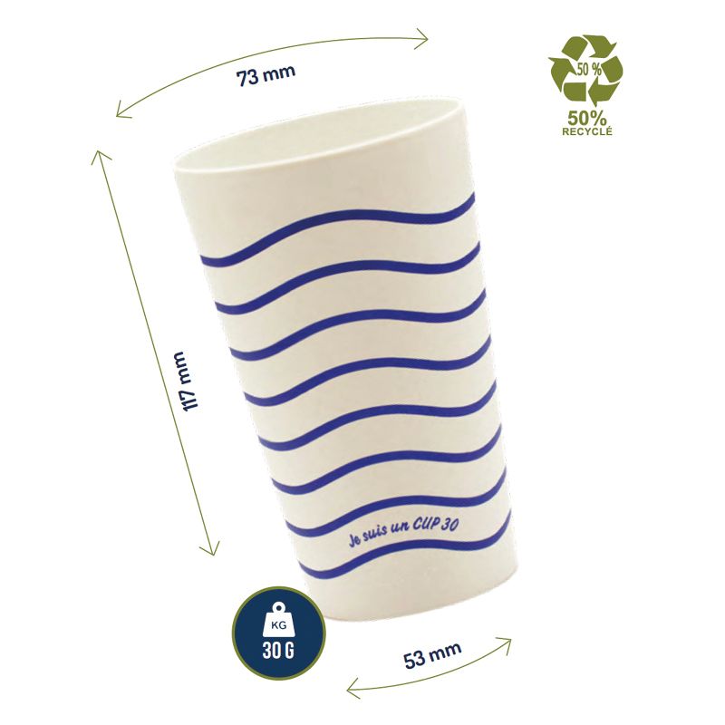 Crea-Cup 30 Recyclé