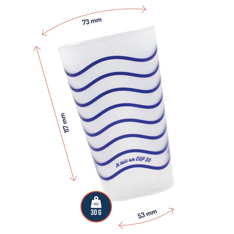 MIDDLE CUPS 30 cl