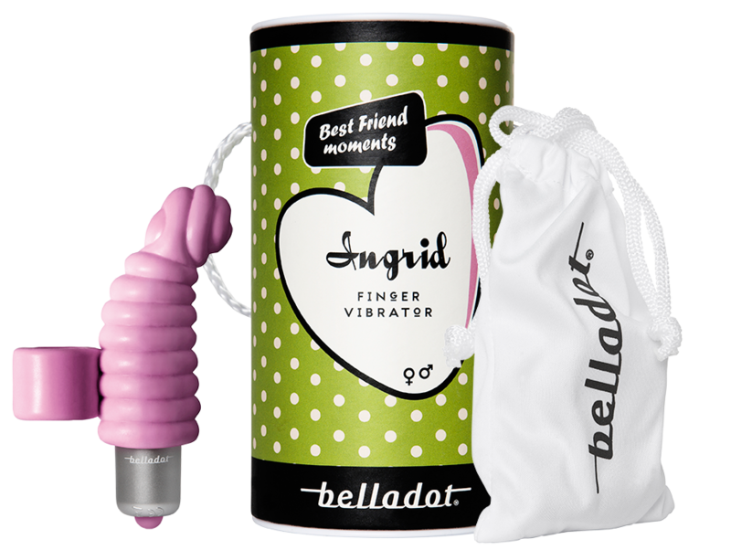 Ingrid fingurtitrari bleikur/blár