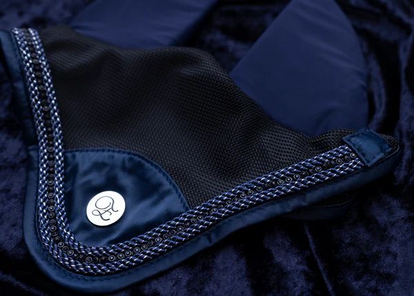 ‘The Prince’ Navy Crystal Soundproof Ear Bonnet