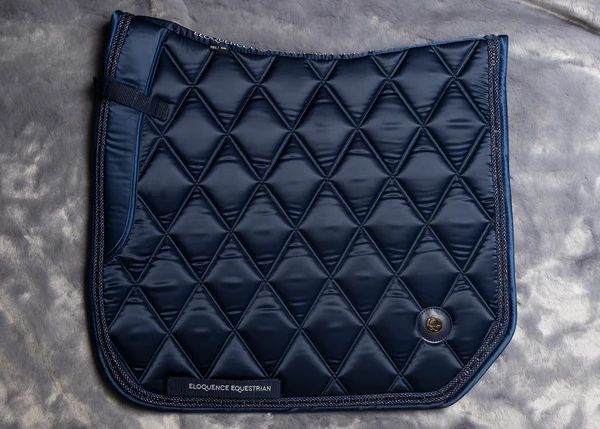 ‘The Prince’ Navy Jewel Saddle Pad