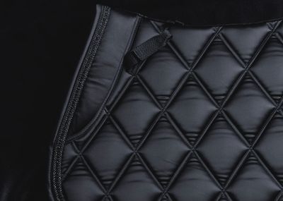 ‘The King’ Black Jewel Jump Saddle Pad