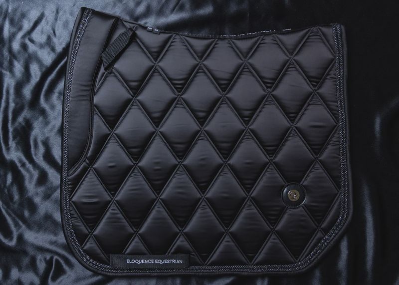 ‘The King’ Black Jewel Saddle Pad