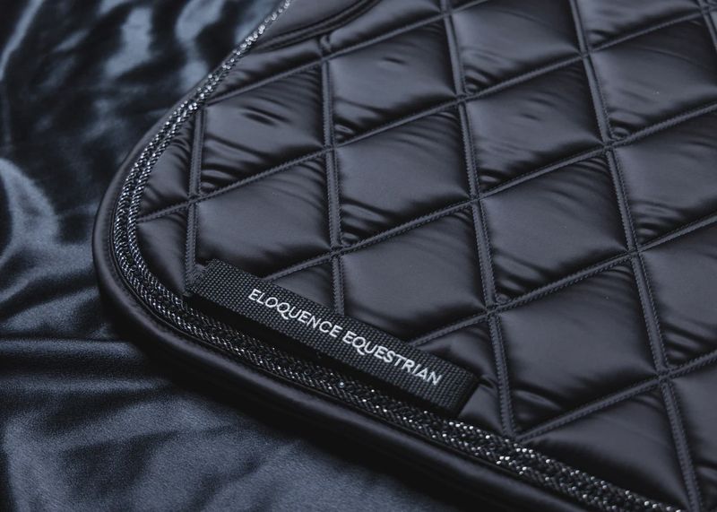 ‘The King’ Black Jewel Saddle Pad