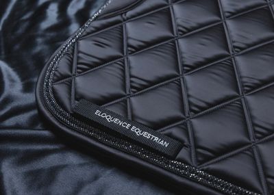 ‘The King’ Black Jewel Saddle Pad