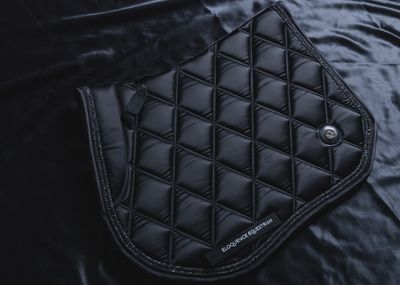 ‘The King’ Black Jewel Jump Saddle Pad