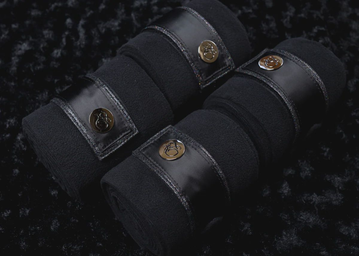 The King Black Stardust Polo Wraps