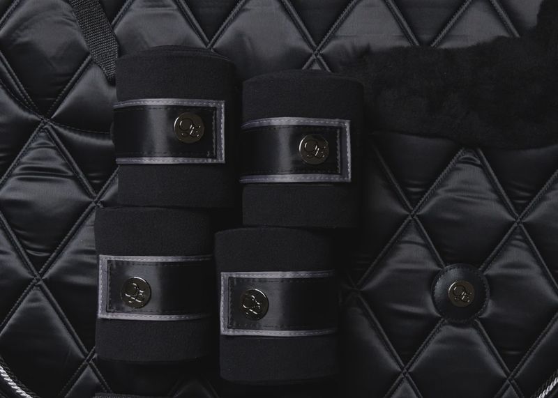 The King Black Polo Wraps