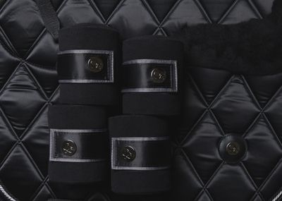 The King Black Polo Wraps