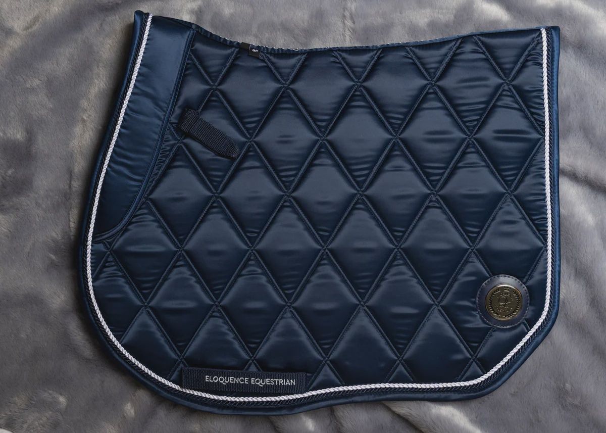 ‘The Prince’ Navy Jump Saddle Pad