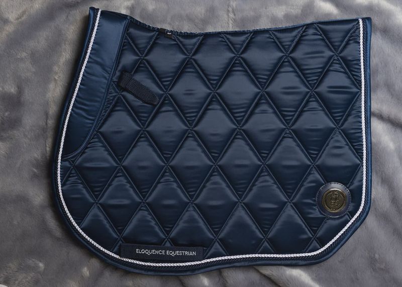 ‘The Prince’ Navy Jump Saddle Pad