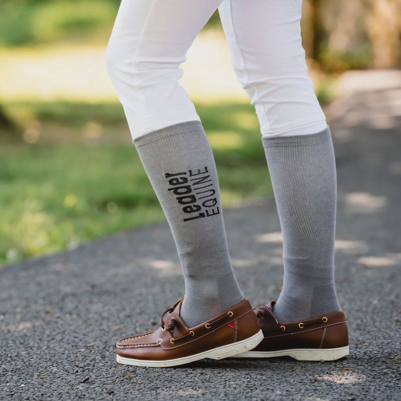 LE Knee Socks Pack of 2 Grey