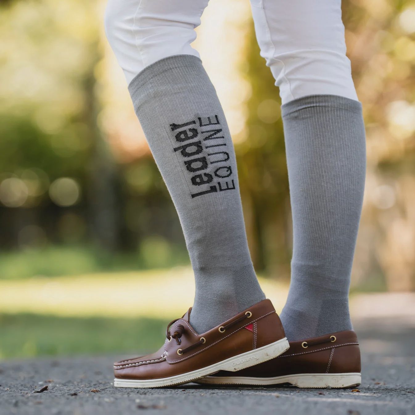LE Knee Socks Pack of 2 Grey