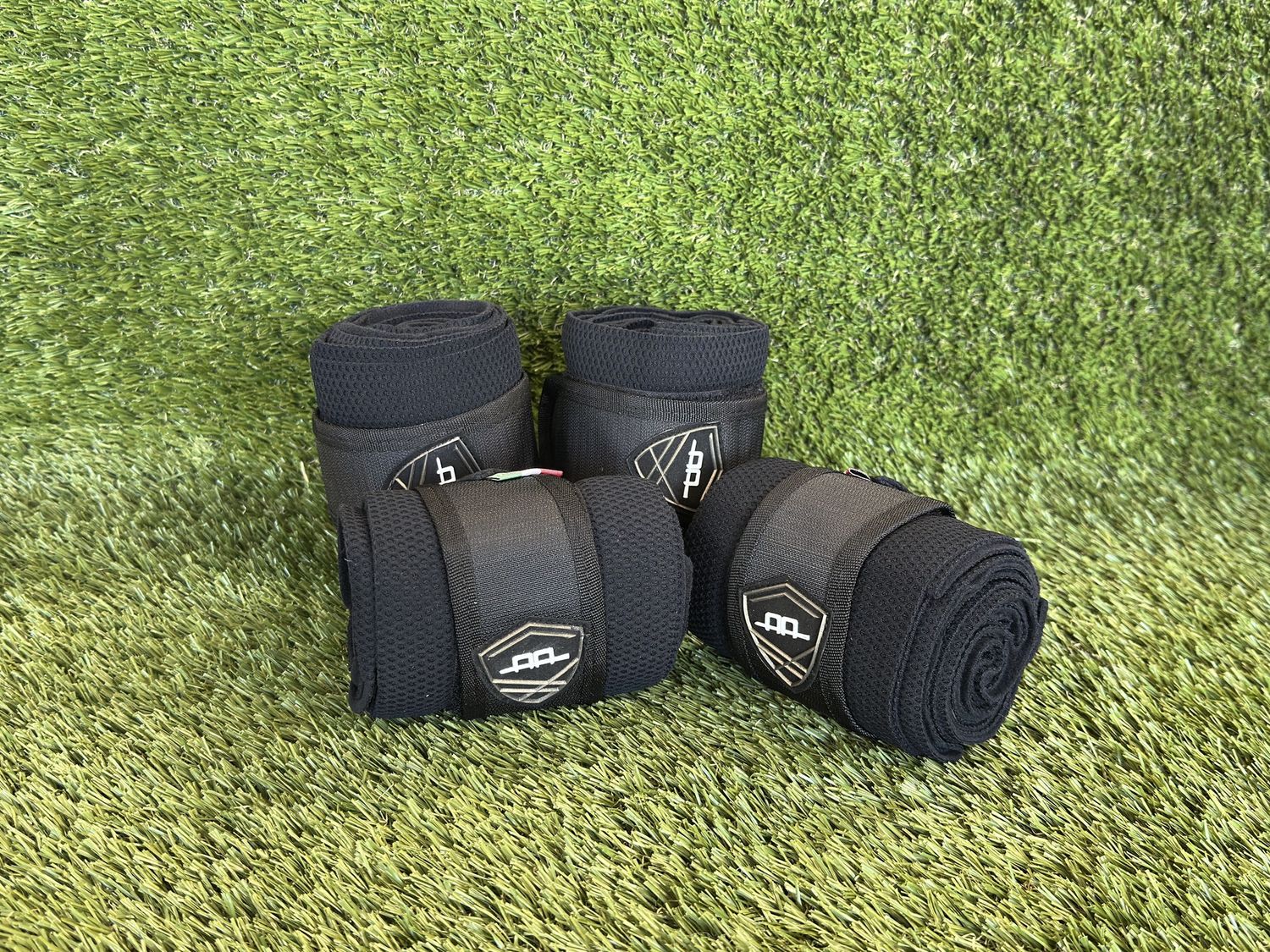 AA Platinum Fleece Bandages, Colour: Black