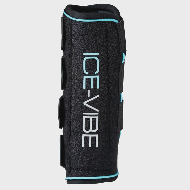 Ice-Vibe Tendon Boots Black w/Aqua