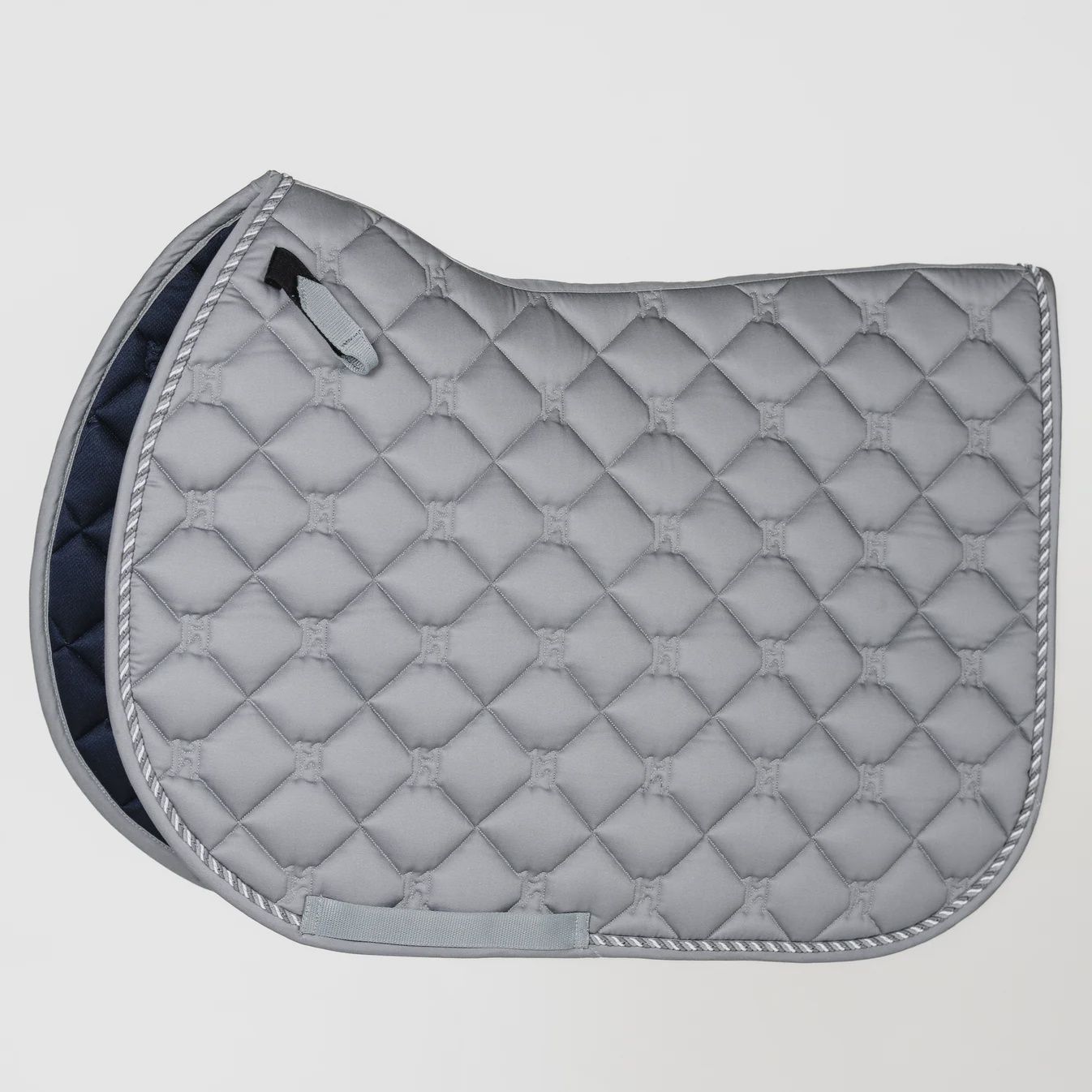 Newmarket Close Contact Saddle Pad, Colour: Whitney Charcoal, Size: Full