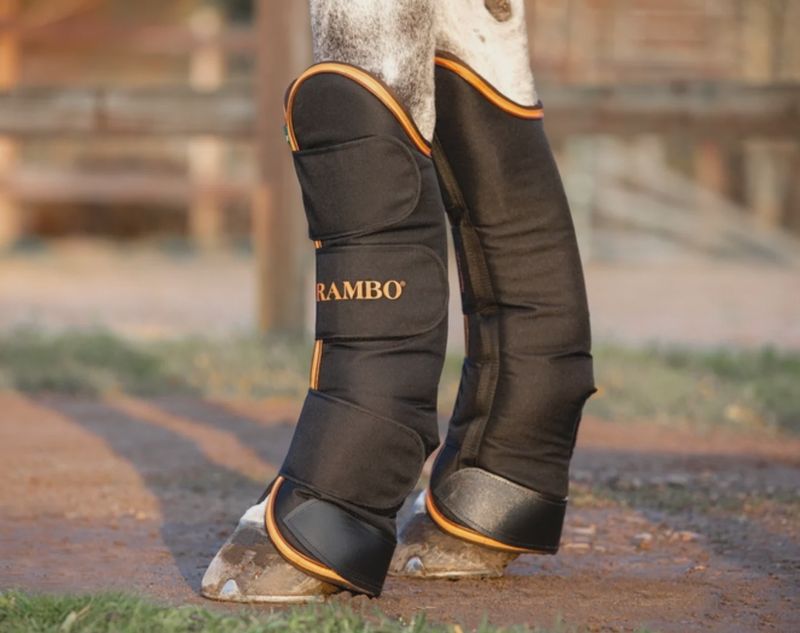 Rambo Travel Boots Black/Orange, Tan &amp; Brown