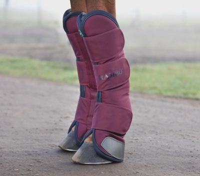 Rambo Travel Boots Navy/Burg