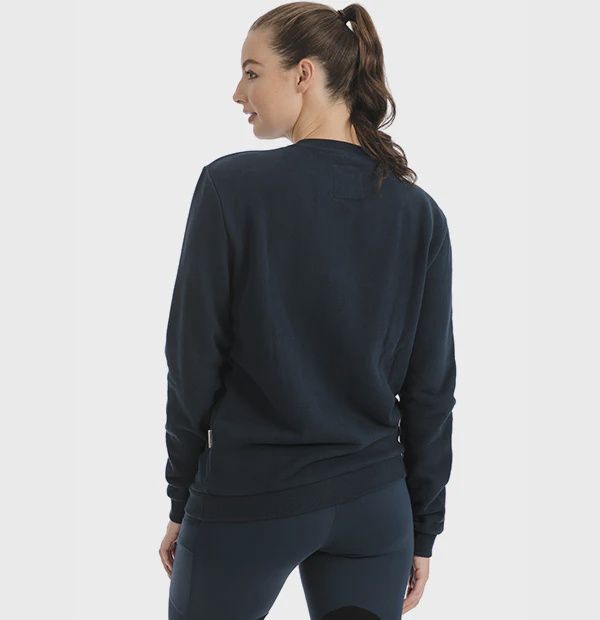 Signature Cotton Crew Sweatshirt Navy