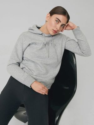 Angela Hoodie Grey Melange