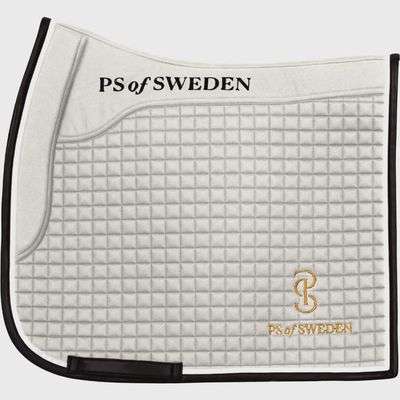 Dressage Pad Elite Edge Off White