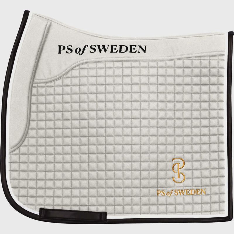 Dressage Pad Elite Edge Off White