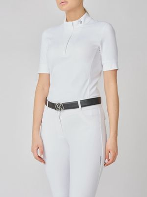 Irma Short Sleeve Competition Shirt White