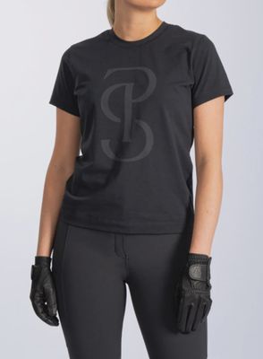 Signe Cotton Tee Black