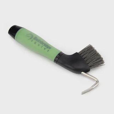 Hoof Pick With Brush- Gel Handle